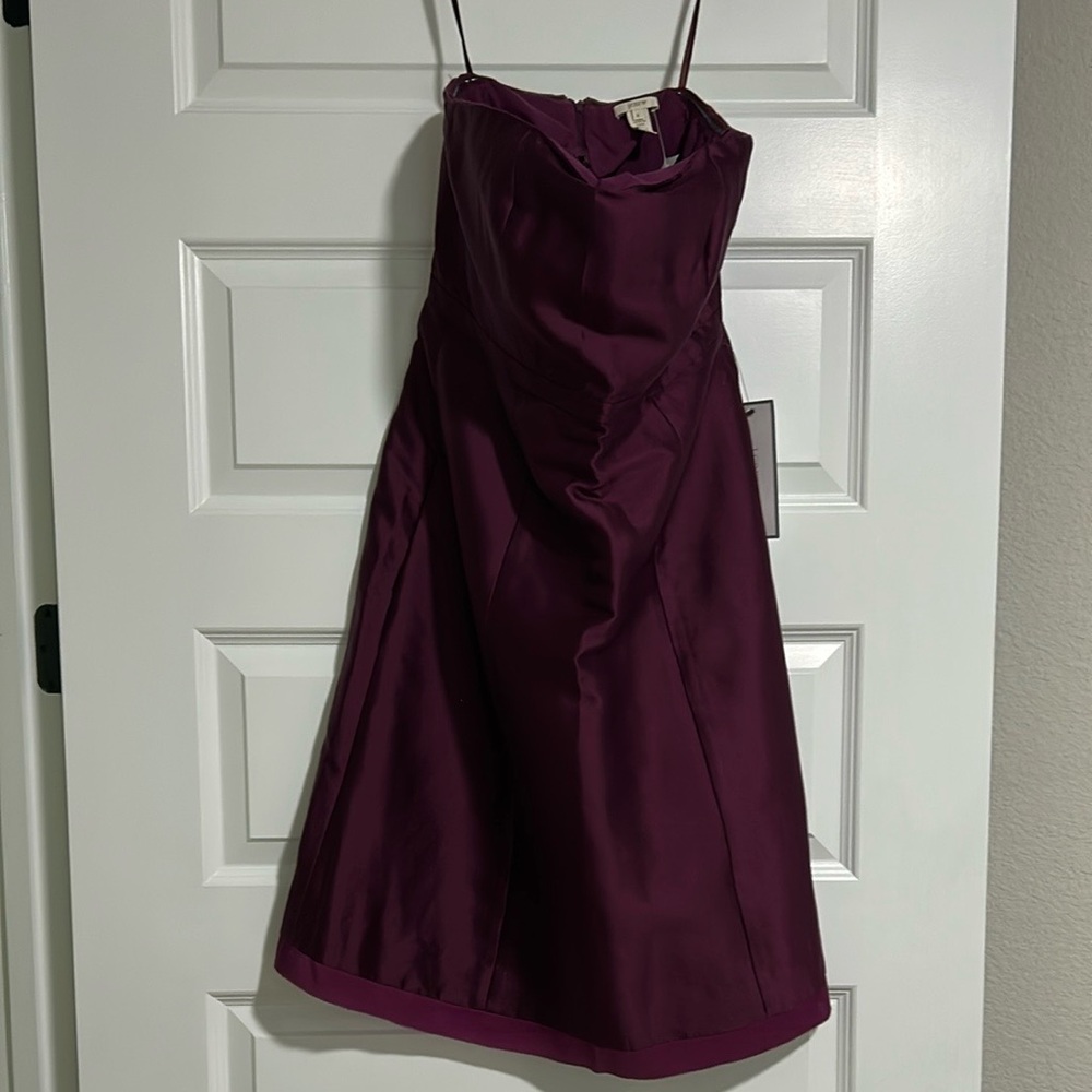 J. Crew Rich Plum Dress